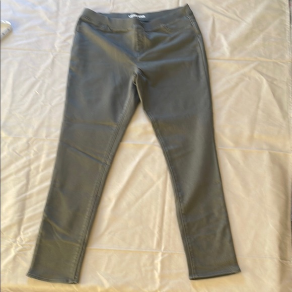 Lands' End Olive Jeggings - Picture 1 of 6